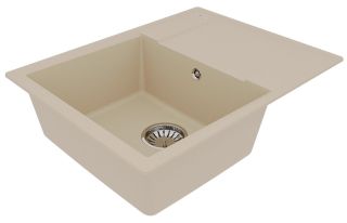 Кухонная мойка Lemark Imandra 640 9910020 бежевый